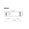 102381 3 dmx dimled dekoder 4ch8a