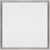 Stříbrný LED panel s rámečkem 600x600mm 45W denní bílá 6000lm