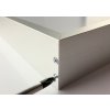 Stříbrný LED panel s rámečkem 600x600mm 45W denní bílá 6000lm