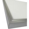 Stříbrný LED panel s rámečkem 600x600mm 45W denní bílá 6000lm