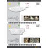 124512 22 stmivatelne led stropni svitidlo arte 102w s ovladacem multicolor 3d