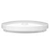 125370 2 bile led venkovni nastenne svitidlo 15w s cidlem lora denni bila