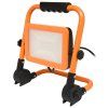125514 oranzovy led reflektor se stojanem 100w denni bila