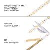 150 7 led pasek zality sq3 w600 tepla bila 9 6w