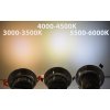 157980 4 led vestavne bodove svitidlo 9x 1w tepla bila