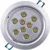 157980 6 led vestavne bodove svitidlo 9x 1w tepla bila