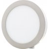 Chromový kruhový přisazený LED panel 225mm