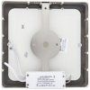 Chromový přisazený LED panel 166x166mm (Barva světla Teplá bílá, Výkon 12W)