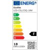 Chromový přisazený LED panel 225x225mm (Barva světla Teplá bílá, Výkon 18W)