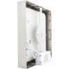 Chromový přisazený LED panel 225x225mm (Barva světla Teplá bílá, Výkon 18W)