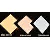 Chromový přisazený LED panel 300x300mm (Barva světla Denní bílá, Výkon 25W)