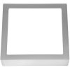 Chromový přisazený LED panel 300x300mm (Barva světla Denní bílá, Výkon 25W)