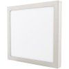 Chromový přisazený LED panel 300x300mm (Barva světla Denní bílá, Výkon 25W)