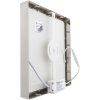 Chromový přisazený LED panel 300x300mm (Barva světla Denní bílá, Výkon 25W)