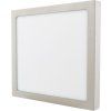 Chromový přisazený LED panel 300x300mm (Barva světla Denní bílá, Výkon 25W)