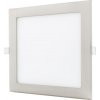 Chromový vestavný LED panel 225x225mm