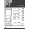 Chromový vestavný LED panel 300x300mm (Barva světla Teplá bílá, Výkon 25W)