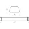 LED stropní/ nástěnné těleso s LED modulem Aqualine 31248/31/P3