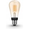 Hue Bluetooth žárovka LED Filament E27 ST64 9W 600lm 2200K teplá bílá