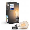 Hue Bluetooth žárovka LED Filament E27 ST64 9W 600lm 2200K teplá bílá