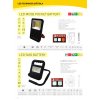 LED reflektor s baterií LED SMD 10W