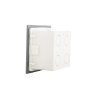175649 6 sede led venkovni schodistove svitidlo 3w denni bila