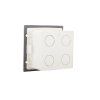 175649 9 sede led venkovni schodistove svitidlo 3w denni bila