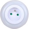 LED noční světlo do zásuvky RNL 101 zelená, modá, teplá bílá