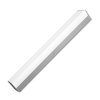 176711 3 led svitidlo 22w 90cm stribrne ip44 denni bila