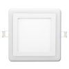 Bílý vestavný LED panel DUO (Výkon 18W)