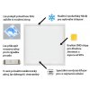 LED 600x600mm 40W denní-bílá - Podhledový panel