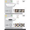 177281 8 stmivatelne led stropni svitidlo galaxy 70w s ovladacem multicolor