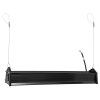177827 13 cerny led prumyslovy reflektor 200w smd denni bila