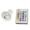 LED žárovka RGBW GU10 60° RGB (Barva světla RGB, Barva těla Teplá bílá, Zdroj 5W)