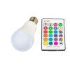 LED žárovka RGBW E27 360° RGB (Barva světla RGB, Barva těla Teplá bílá, Zdroj 5W)