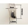 178262 2 led neon pasek 6w 230v zelena