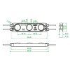 178298 3 led modul 2w 7716 160 230v zaruka 5 let
