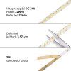 LED pásek EFI 24V záruka 3 roky (Barva světla Teplá bílá, Stupeň krytí IP20 - vnitřní, Výkon 22,4W/m)