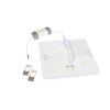 HZ24 LED panel čtverec 175x175mm (Barva světla Teplá bílá, Stmívatelnost Nestmívatelný, Výkon 24W)