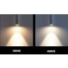 Bílé LED závěsné thin svítidlo 5W 4000K (Barva těla Bílá, Délka 20cm)
