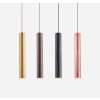 Šedé LED závěsné thin svítidlo 5W 30cm 4000K