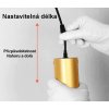Šedé LED závěsné thin svítidlo 5W 30cm 4000K
