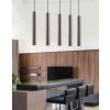 Modré LED závěsné thin svítidlo 5W 30cm 4000K