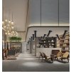 Zlaté LED vestavné thin svítidlo 5W 10cm 4000K
