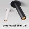 Fialové LED vestavné thin svítidlo 5W 10cm 4000K