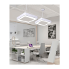 179270 1 bily stropni led panel ctverec 36w denni bila
