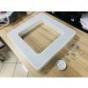 179270 3 bily stropni led panel ctverec 36w denni bila