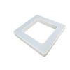 179270 3 bily stropni led panel ctverec 36w denni bila