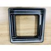 179273 4 cerny stropni led panel ctverec 36w denni bila