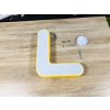 179321 9 zluty stropni led panel l 18w denni bila